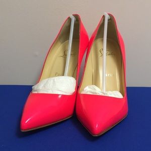 Christian Louboutin Pigalle 100 Fluor chic 37